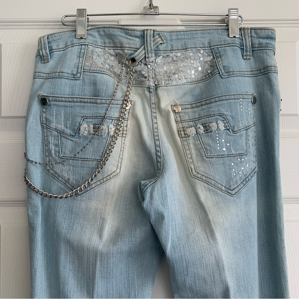 Cache bling jeans - Picture 11 of 15